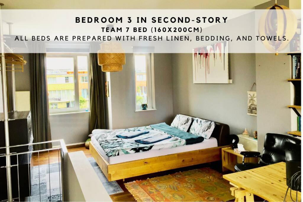 Townhouse With Garden, Terrace & Balcony * Berlin