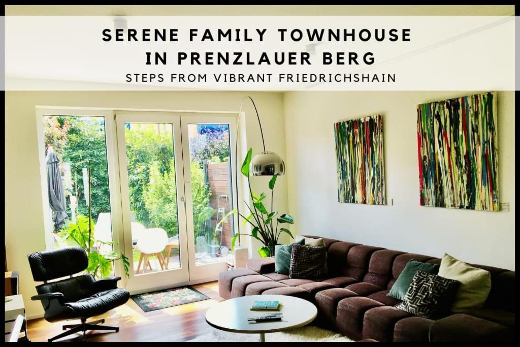 Hébergement de vacances Townhouse With Garden, Terrace & Balcony Berlin
